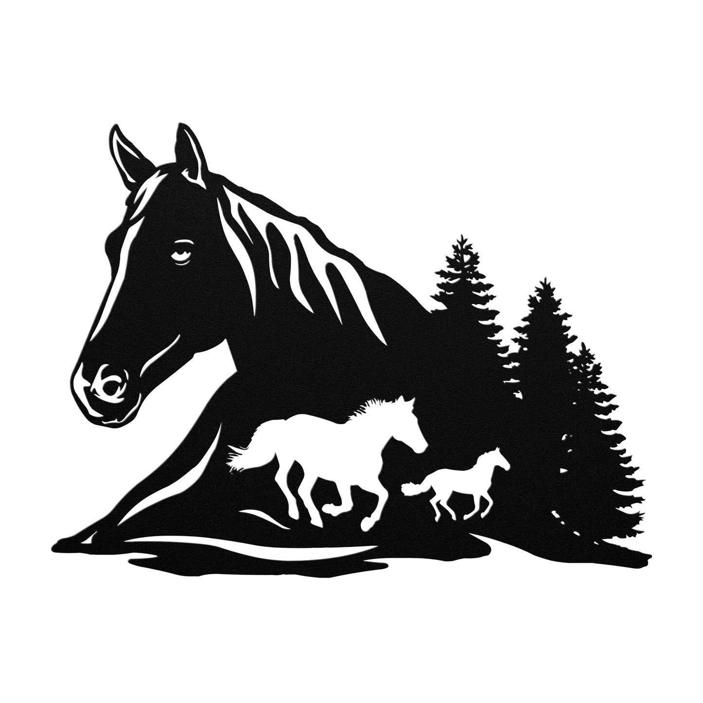 Horse Spirit - Metal Wall Art