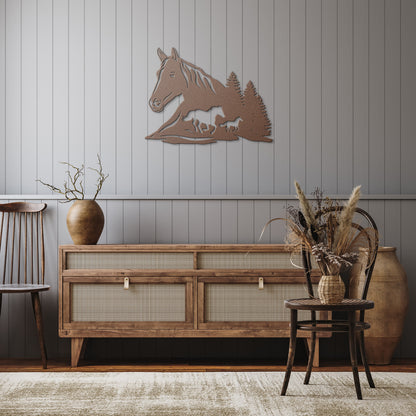 Horse Spirit - Metal Wall Art