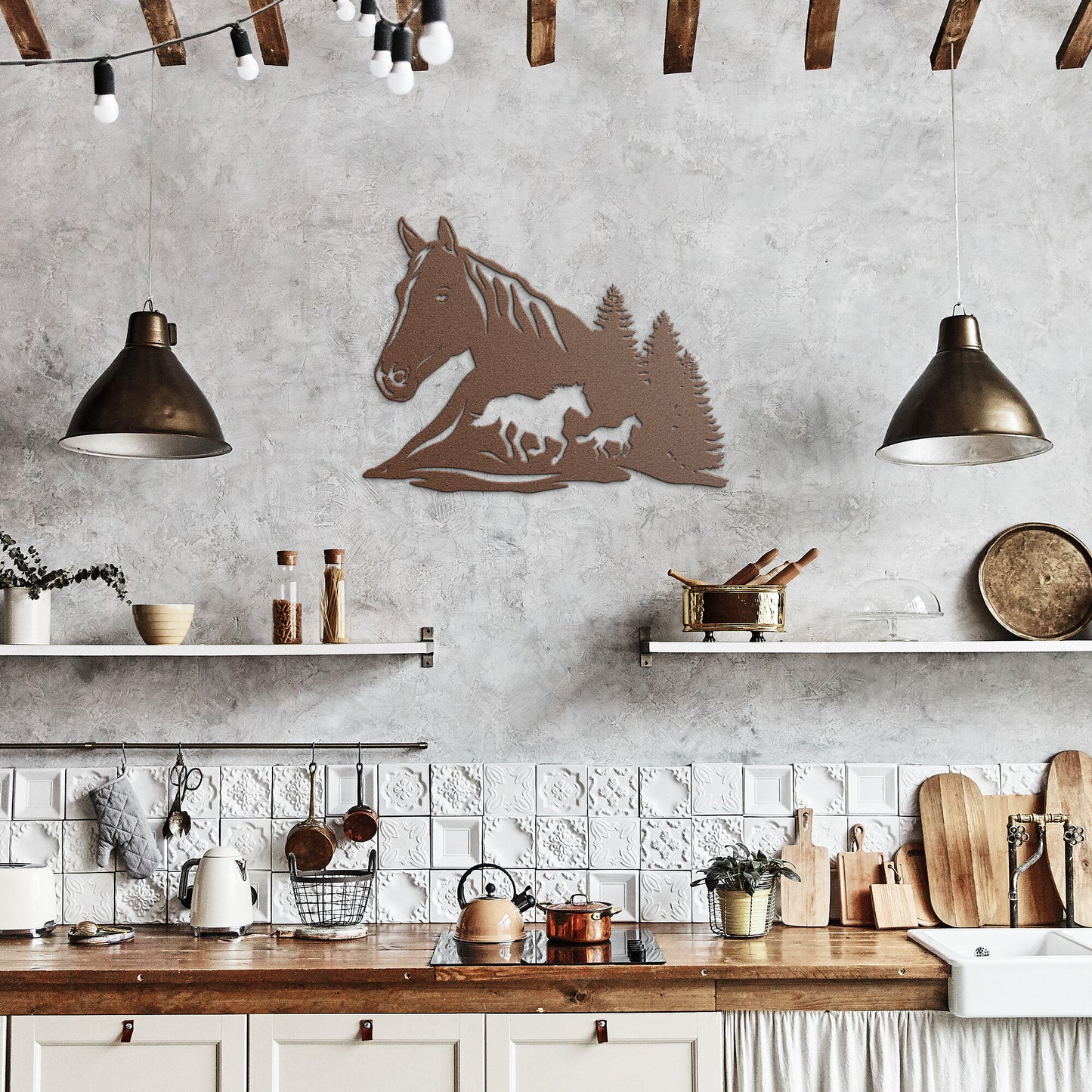 Horse Spirit - Metal Wall Art