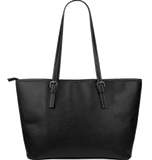 Cock and Hens Large Leather Tote Bag