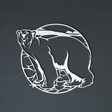 Polar Bear Islands - Metal Wall Art