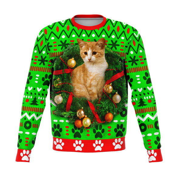 Orange Tabby Cat - Christmas Sweater