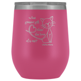 Dickens Cat Wine Cup