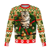 Scottish Fold Cat Christmas Sweater