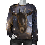Galaxy Goat Womens Sweater