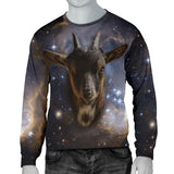Galaxy Goat Mens Sweater