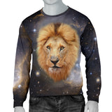 Galaxy Lion Mens Sweater