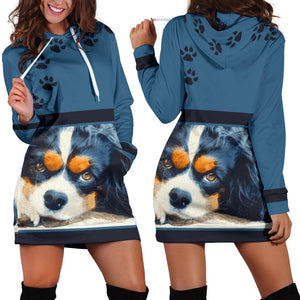 Cavalier King Charles Spaniel Hoodie Dress