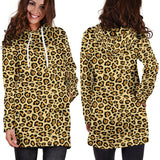 Jaguar Print Hoodie Dress