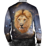 Galaxy Lion Mens Sweater