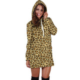 Jaguar Print Hoodie Dress