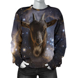 Galaxy Goat Womens Sweater