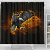 Eagle Burst - Shower Curtain