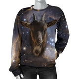 Galaxy Goat Womens Sweater