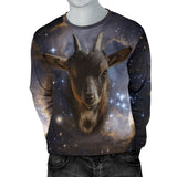 Galaxy Goat Mens Sweater