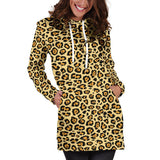 Jaguar Print Hoodie Dress