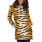 Tiger Stripes Hoodie Dress