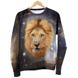Galaxy Lion Womens Sweater