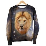 Galaxy Lion Mens Sweater