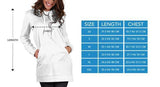 Watercolor Tiger Face Hoodie Dress