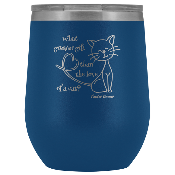Dickens Cat Wine Cup