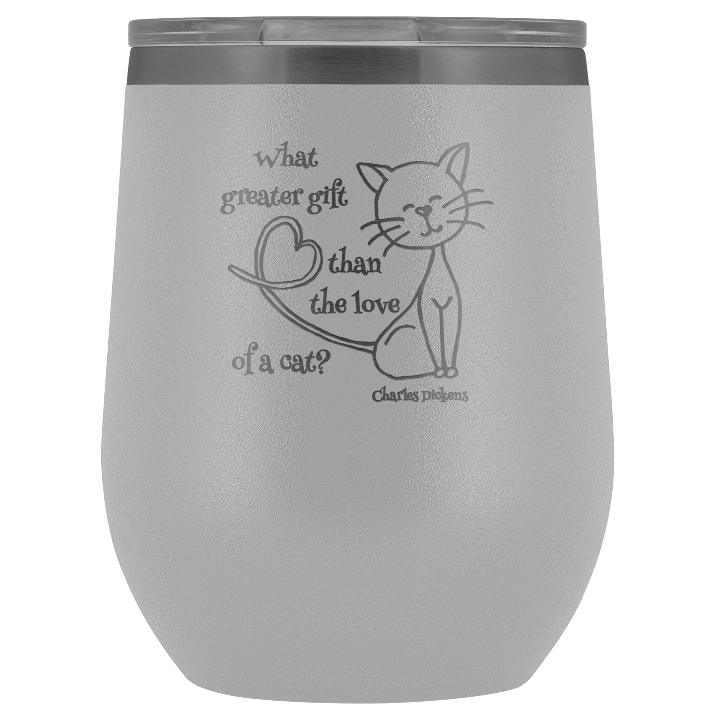 Dickens Cat Wine Cup